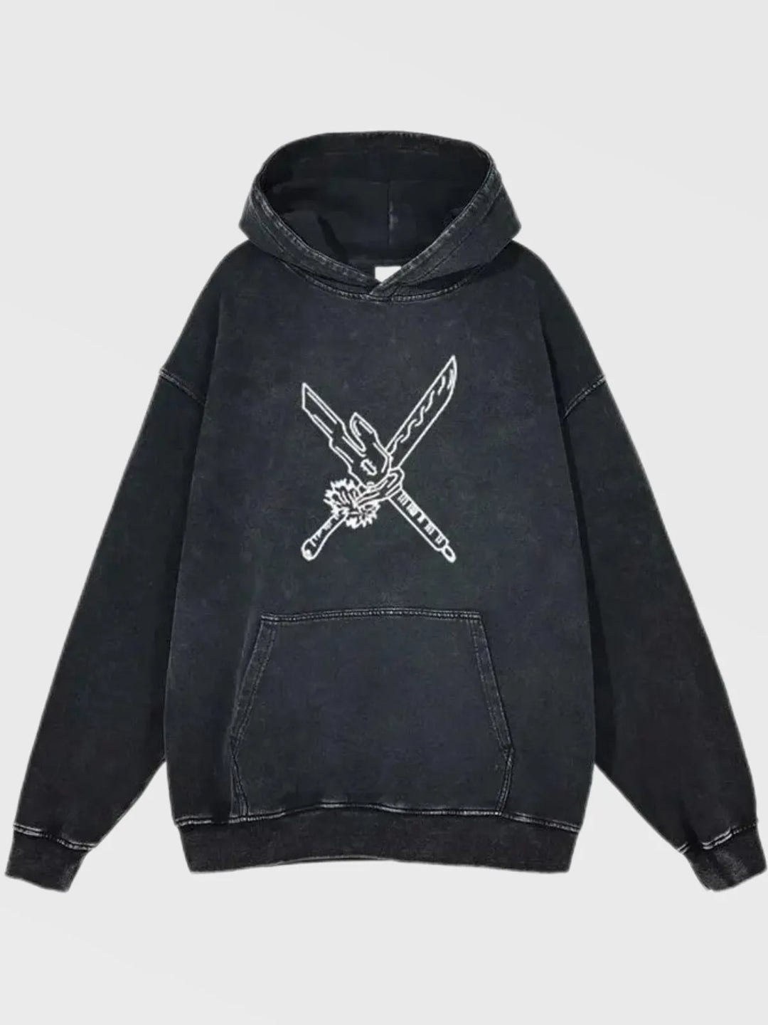 Double Sword Toji Hoodie - AnimeVibe Shop