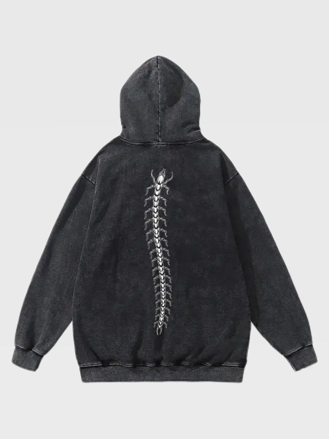 Kaneki Spine Hoodie - AnimeVibe Shop