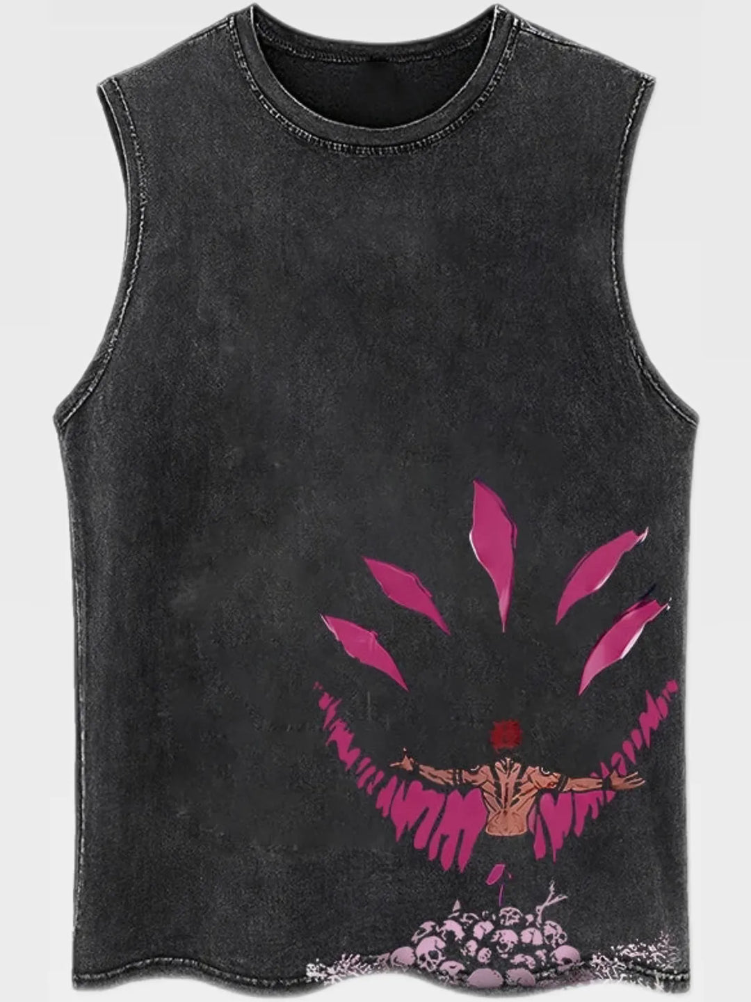 Sukuna Tank Top V2 - AnimeVibe Shop