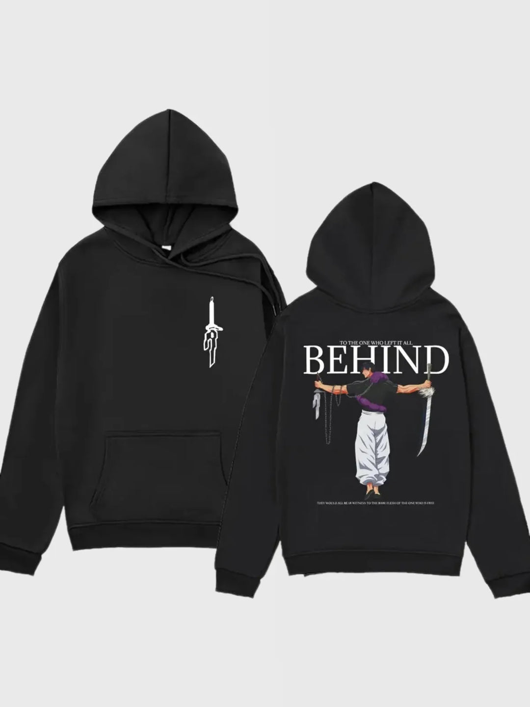 Toji Hoodie V2 - AnimeVibe Shop