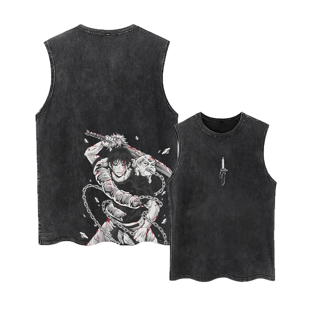Toji Tank Top - AnimeVibe Shop