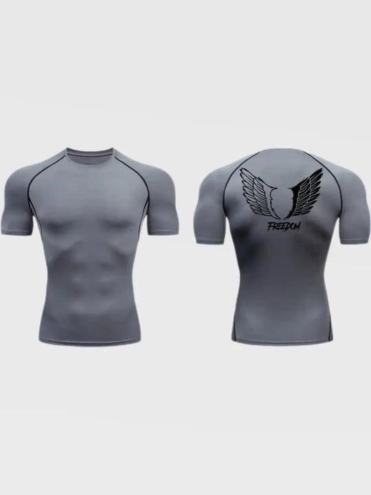 Attack On Titan Compression Shirt - AnimeVibe Shop