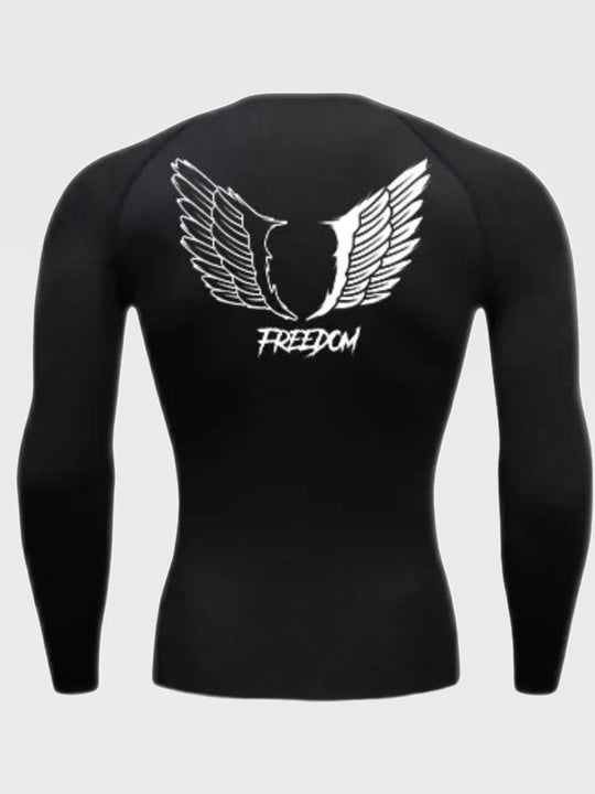 Attack On Titan Compression Shirt Long Sleeve - AnimeVibe Shop