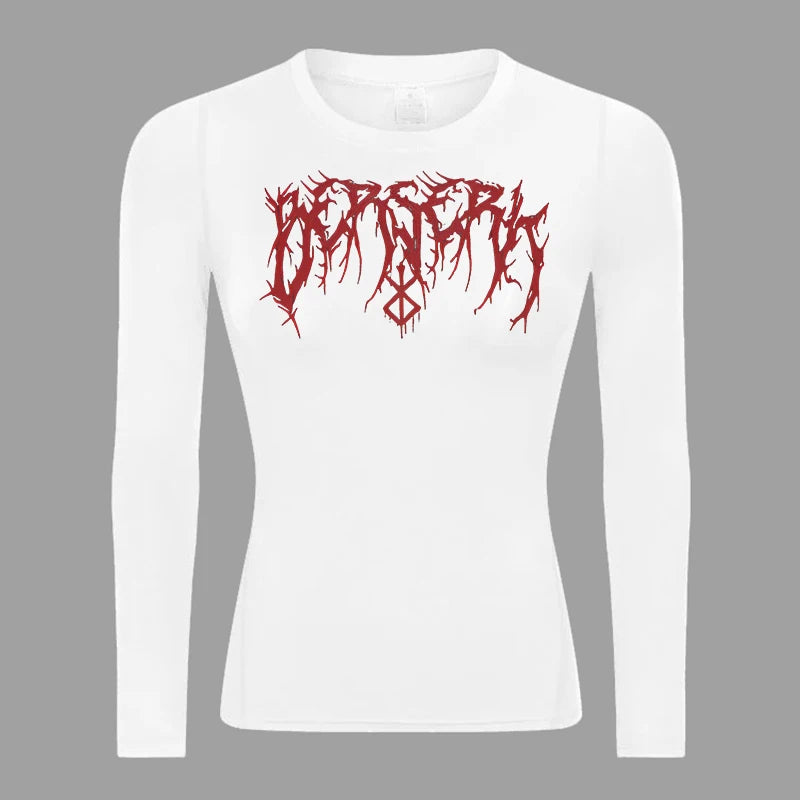 Berserk Compression Shirt Long Sleeve V3 (Women) - AnimeVibe Shop