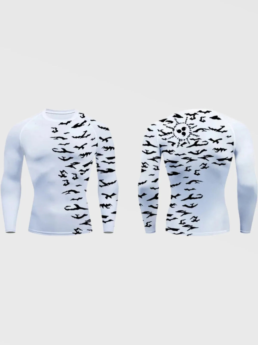 Curse Mark Naruto Compression Shirt Long Sleeve - AnimeVibe Shop