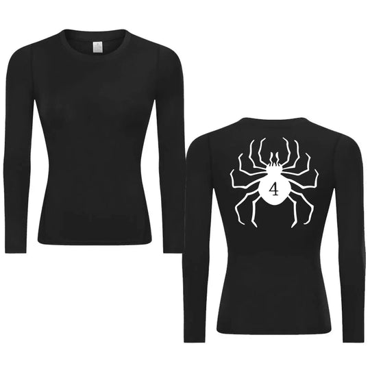 Hisoka Phantom Troupe Compression Shirt Long Sleeve (Women) - AnimeVibe Shop