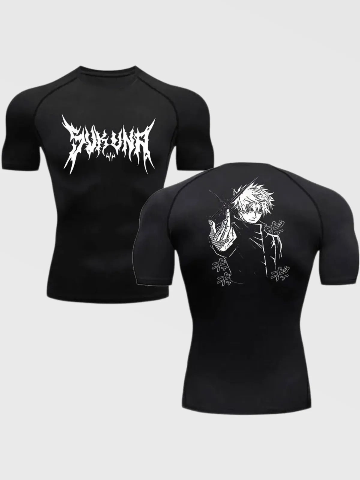 Gojo Compression Shirt V2 | Jujutsu Kaisen Sportswear – AnimeVibe Shop