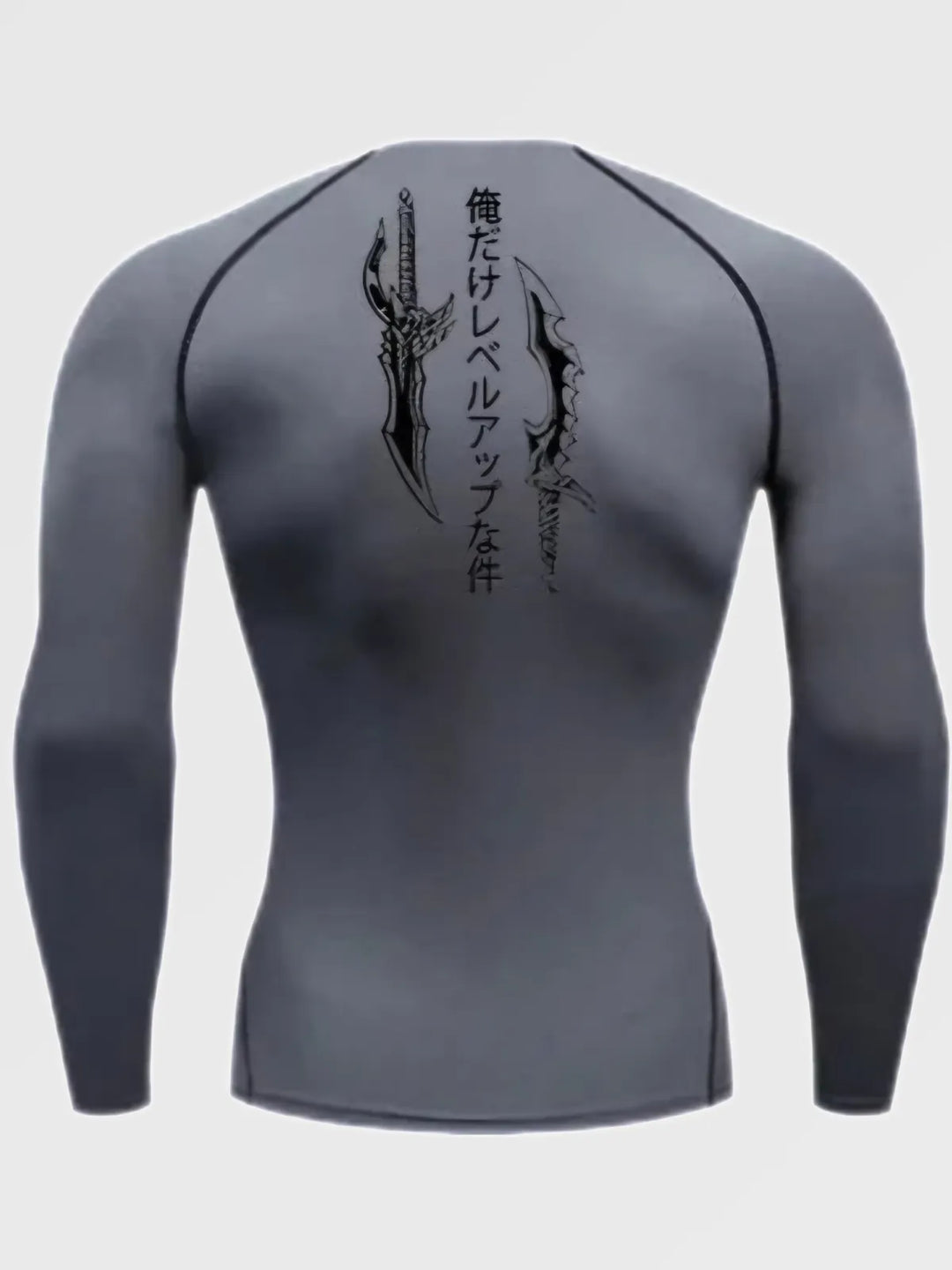 Sung Jin Woo Compression Shirt Long Sleeve - AnimeVibe Shop