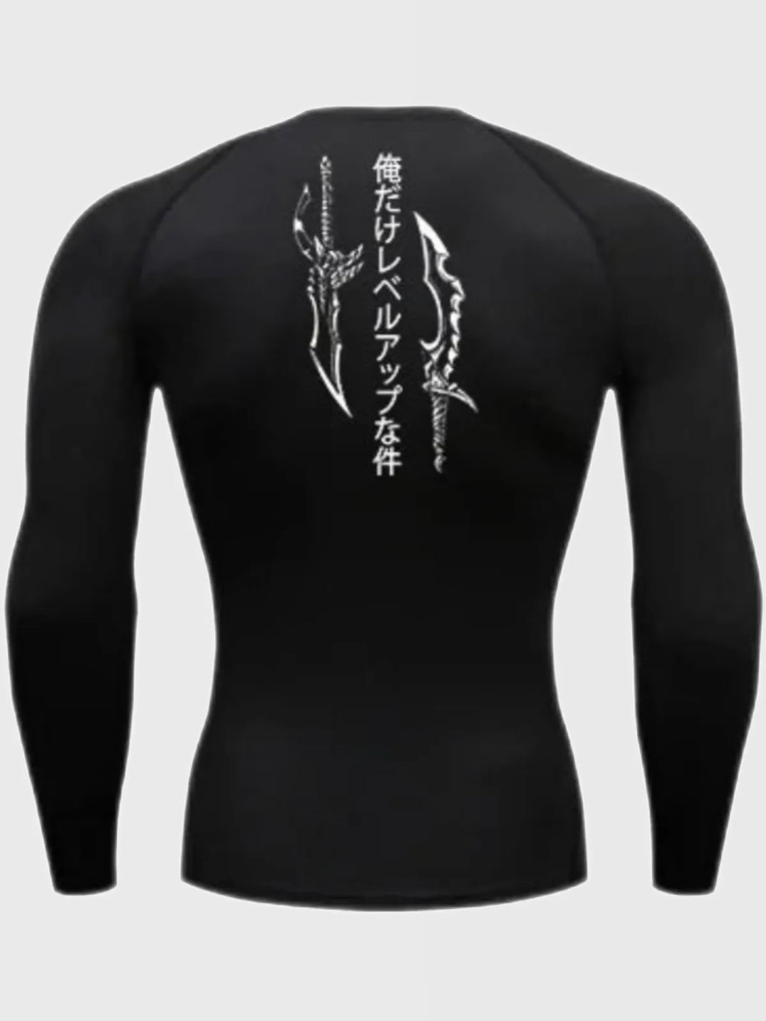 Sung Jin Woo Compression Shirt Long Sleeve - AnimeVibe Shop