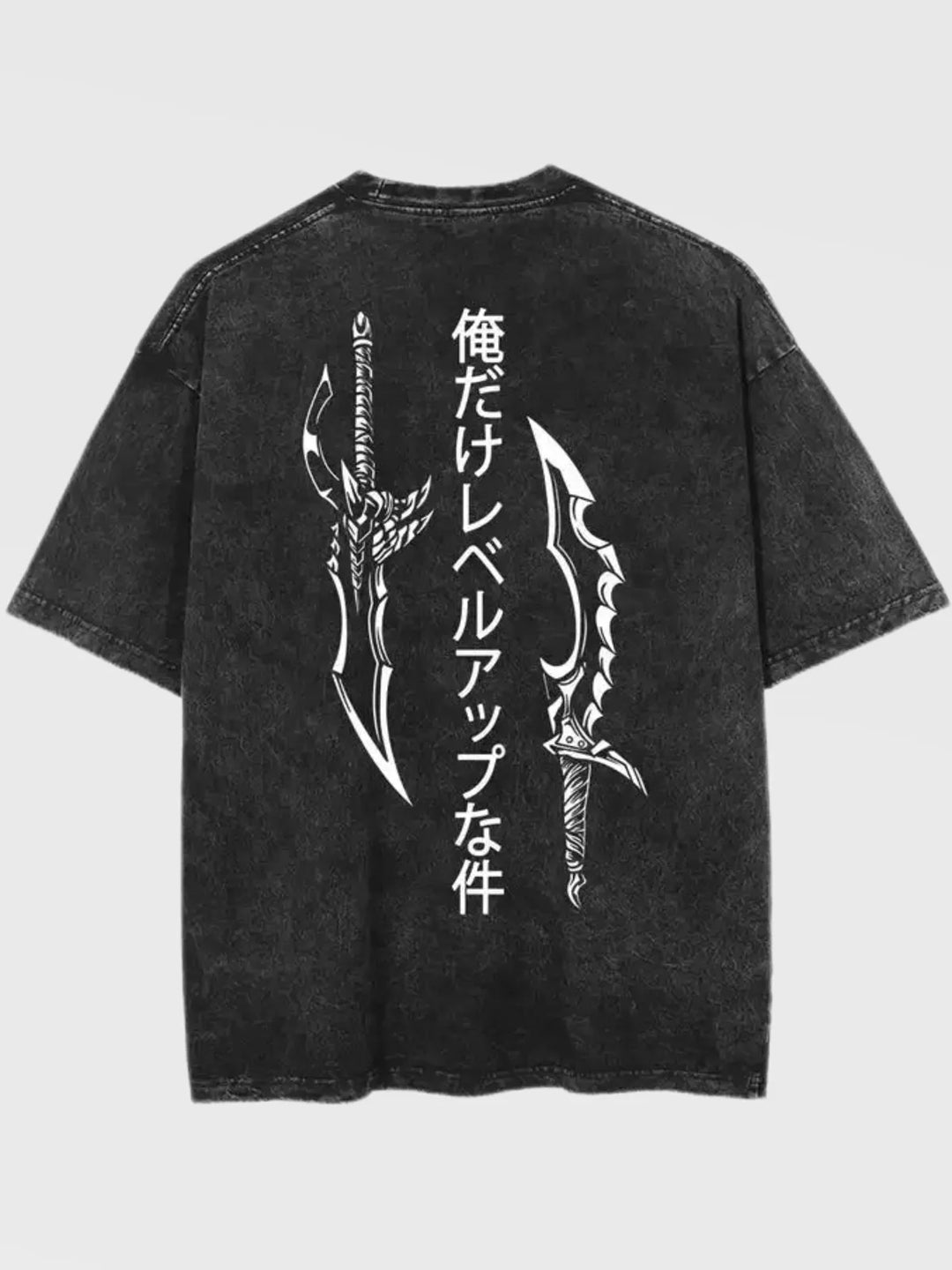 Sung Jin Woo Oversized Shirt - AnimeVibe Shop