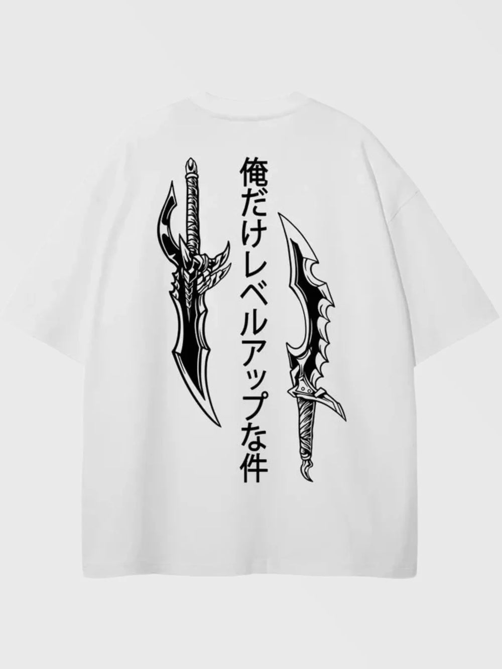 Sung Jin Woo Oversized Shirt - AnimeVibe Shop