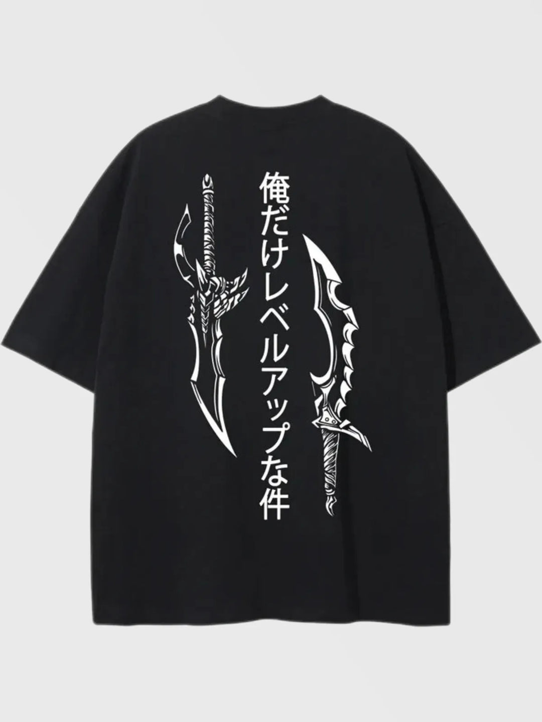 Sung Jin Woo Oversized Shirt - AnimeVibe Shop