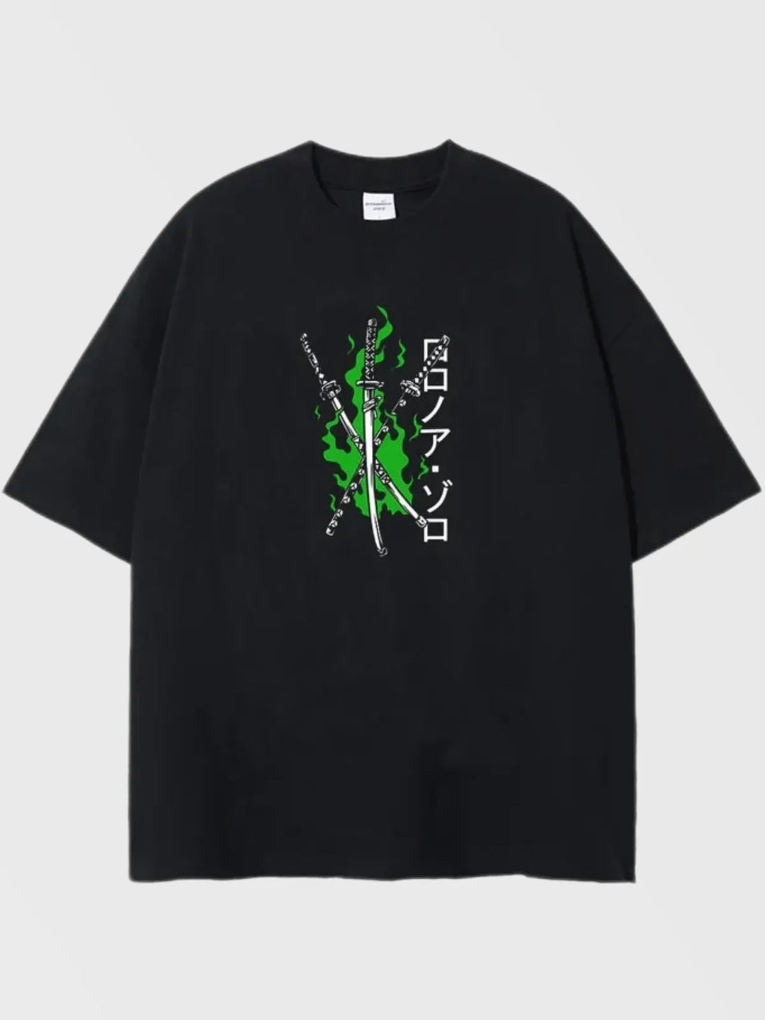 Zoro One Piece Oversized T-Shirt - AnimeVibe Shop